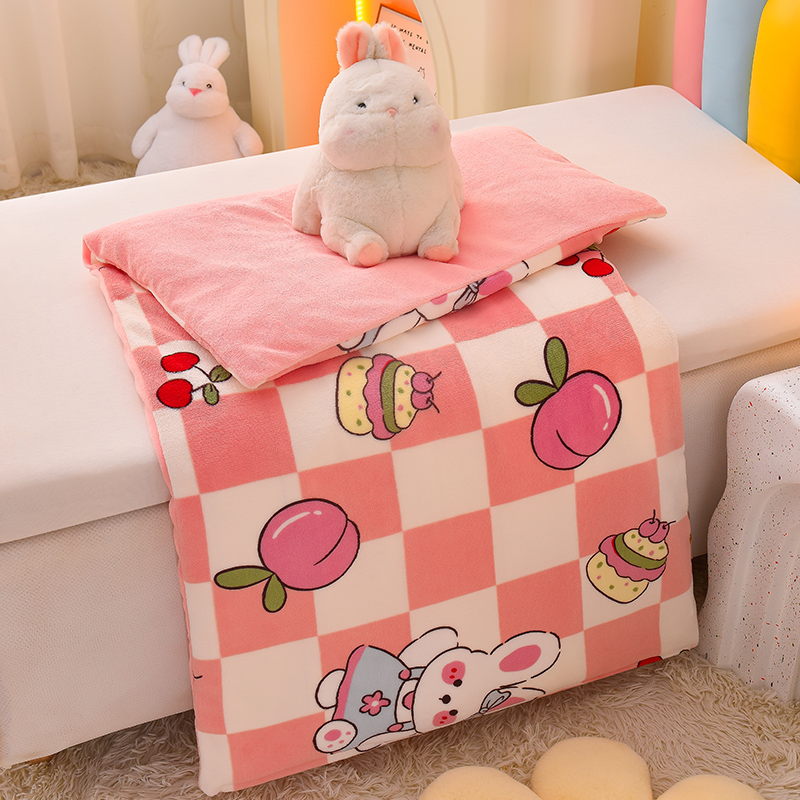 苏夏儿童床垫套牛奶绒床套