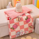 幼儿园床垫套牛奶绒床褥套宝宝入园垫套儿童床垫铺被棉花套子床单