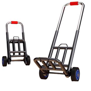 手拉车折叠搬运拖车家用购物拉货买菜手推车便携行李小拉杆车