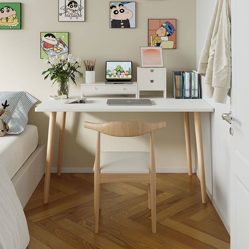 实木书桌家用电脑桌简易工作台小户型办公桌卧室写字长条桌子,住宅家具,电脑桌,淘宝优惠券,粉丝福利购,淘宝优惠卷