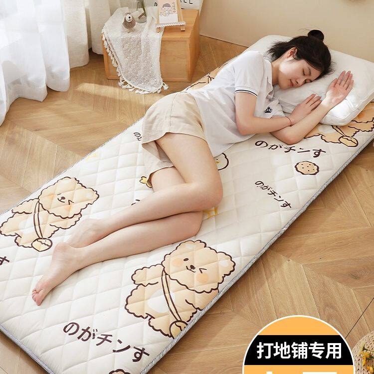 睡觉打地铺专用睡垫软垫学生宿舍床垫可折叠单人海绵垫褥租房神器