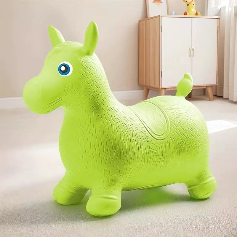 儿童玩具新款跳马儿童发财玩具充气宝宝加大坐骑骑马小马加厚橡胶