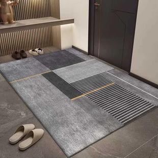 红色喜庆入户门地垫家用玄关防滑脚垫大门口进门垫可裁剪高级地毯