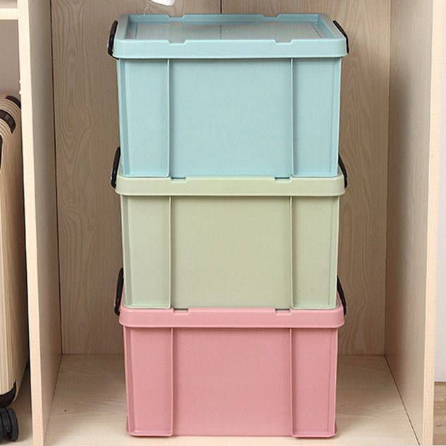加厚大号透明衣服收纳箱塑料玩具整理收纳盒学生家用储物箱,收纳整理,收纳箱,淘宝优惠券,粉丝福利购,淘宝优惠卷