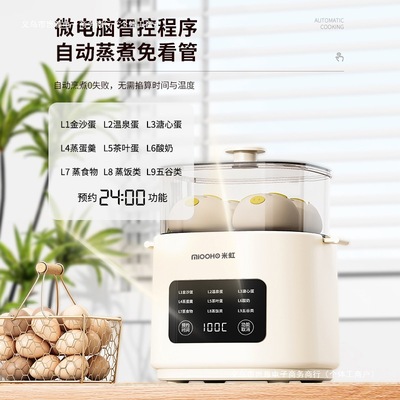自动断电定时小型迷你蒸蛋器一人可多功能煮蛋器预约鸡蛋家用宿舍
