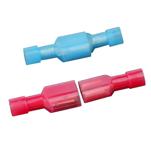 尼龙插簧FDFN/MDFN绝缘接线端子公母对接头6.3插簧插件电线连接器