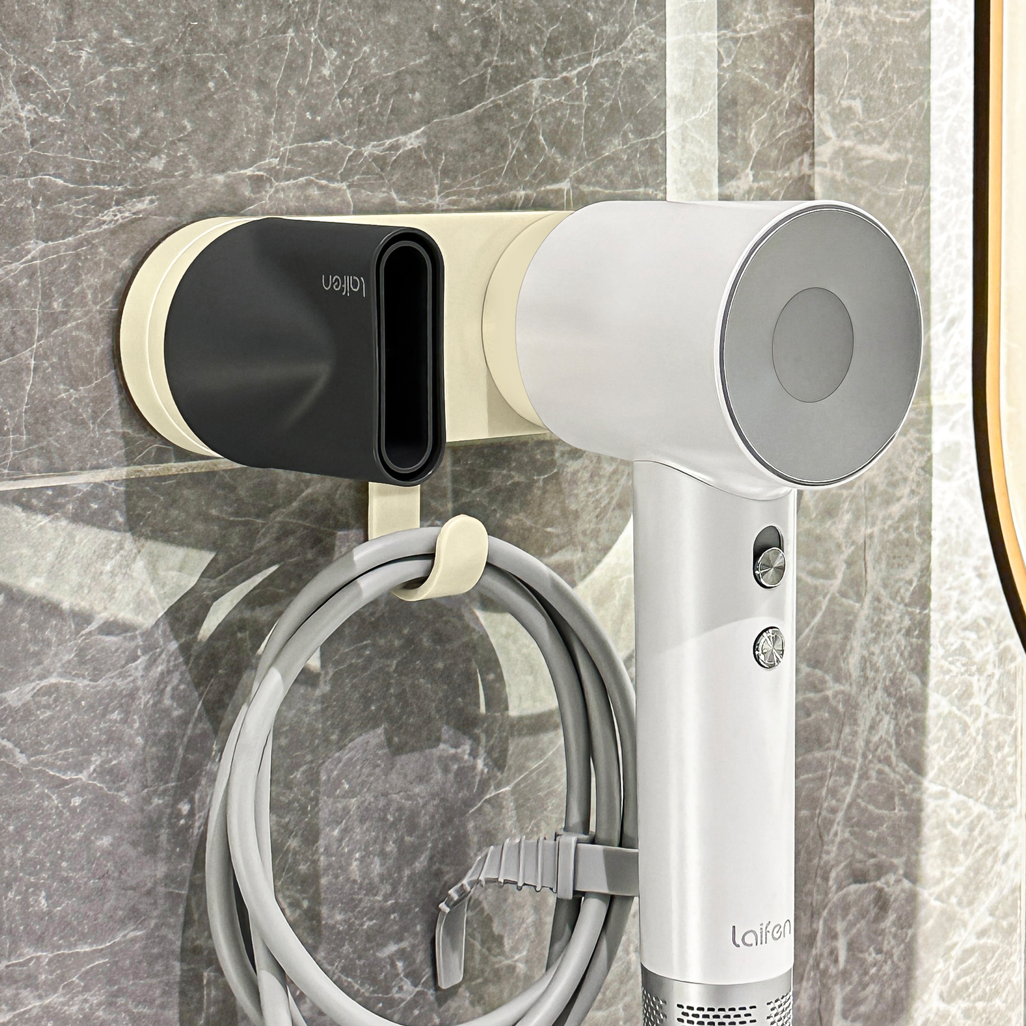 杜琥家用吸盘式磁吸吹风机架