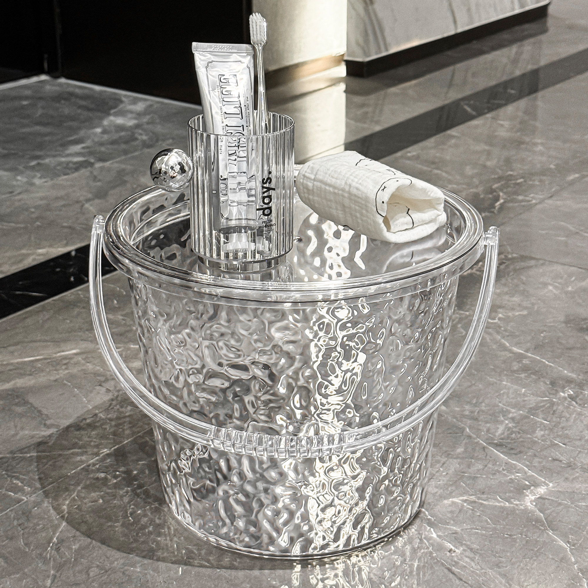 杜琥塑料水桶洗脸盆套装