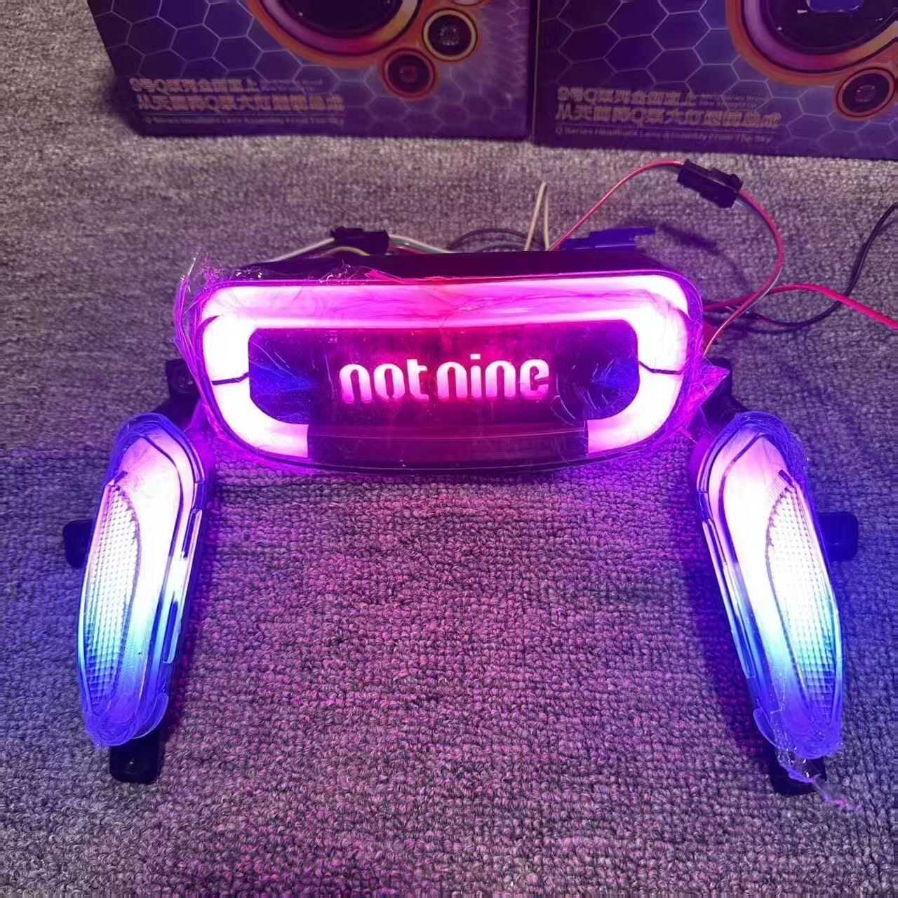 九号小q尾灯波斯顿6.0带转向灯Q70c/Q85c/q80c/qzmix/q30c系列图片
