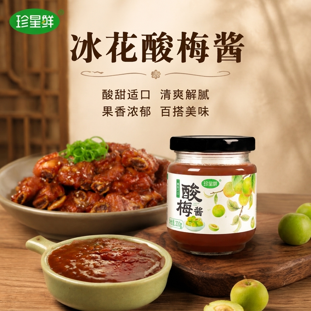 【0脂肪】珍星鲜广东烧鹅酸梅酱