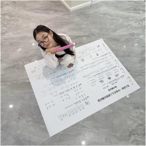 超大试卷整蛊拍照道具