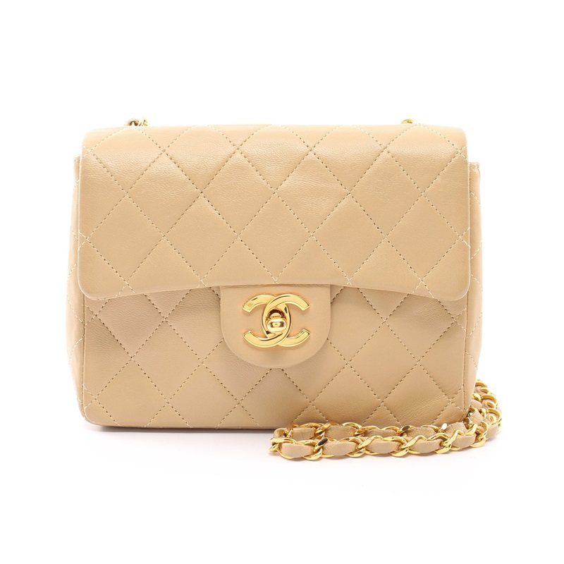 CHANEL 香奈儿(BC)85新迷你菱格纹 金色五金 731907 RECLO中古