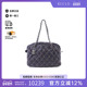 中古Chanel香奈儿女包B级9新Tote Bag托特包尼龙托特包灰色正品