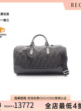 中古Fendi芬迪斜挎包メンズ帆布
