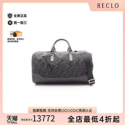 中古Fendi芬迪斜挎包メンズ帆布
