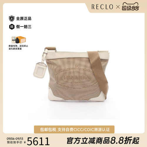 中古Prada普拉达斜挎包