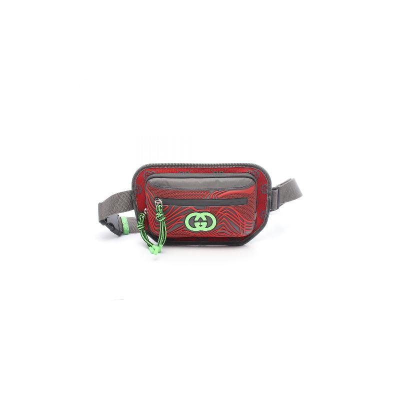 中古Gucci古驰斜挎包メンズ尼龙
