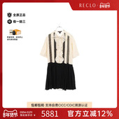 中古LV路易威登女A级95新one piece连衣裙丝绸上衣浅褐色正品 休闲