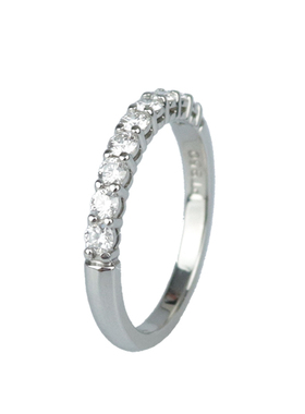 中古95新TIFFANY蒂芙尼钻石铂金