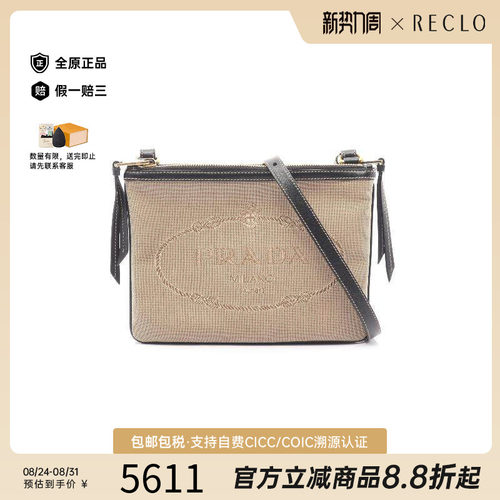 中古Prada普拉达斜挎包