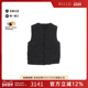 中古Burberry博柏利男A级95新down vest羽绒背心尼龙外套黑色正品