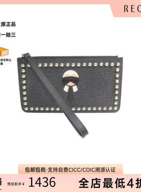 中古-日本进口Fendi芬迪手拿包