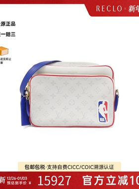 中古LV路易威登通用95新LVxNBA Nile Messenger Bag 2021CR单肩包