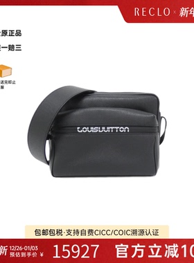 中古LV路易威登男包A级95新Messenger 2018SS26小牛皮斜挎包高级