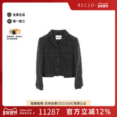 中古Miu Miu缪缪女A级95新Jacket夹克外套羊毛外套黑色