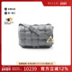 中古Bottega Veneta葆蝶家女包A级95新Intrecciato编织羊皮斜挎包