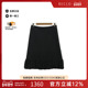 中古Burberry博柏利女A级95新skirt裙子羊毛裙子黑色高级感RECLO