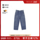 中古Prada普拉达女S级99新cargo 子蓝色RECLO秋冬 棉裤 pants工装 裤