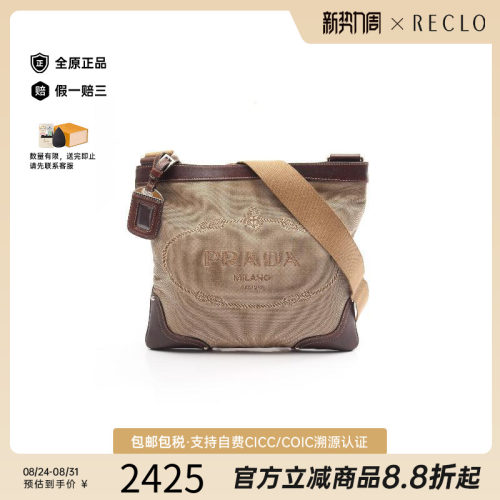 中古Prada普拉达斜挎包