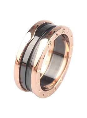 中古95新BVLGARI宝格丽BZERO1二环750玫瑰金60号