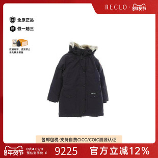 中古Canada Goose加拿大鹅女S级99新Down jacket羽绒夹克尼龙外套