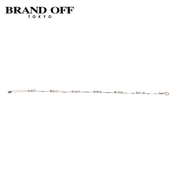 中古9.5新750白金手链17-19.5cm