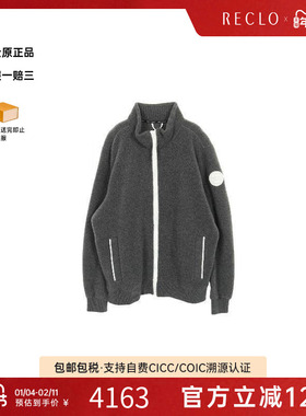 中古Canada Goose加拿大鹅男S级99新Jacket夹克外套羊毛外套灰色