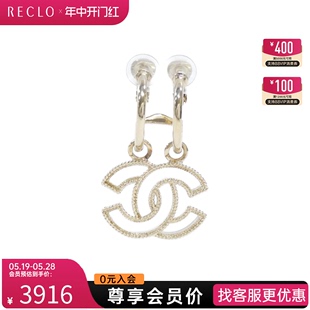 潮流单品RECLO 中古CHANEL香奈儿A级95新earrings耳环设计时尚