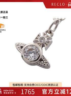 中古Vivienne Westwood薇薇安女S级99新necklace项链不锈钢项链