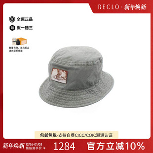 中古Vivienne Westwood薇薇安男S级99新hat帽子帆布帽子绿色