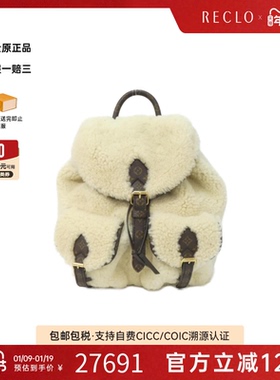 中古LV路易威登双肩包A级95新 Backpack双肩包