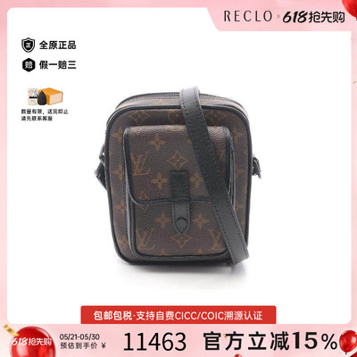 中古LV路易威登斜挎包メンズ