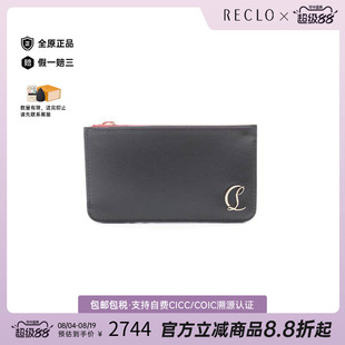 中古Christian Louboutin路铂廷女S级99新card case卡包牛皮卡包