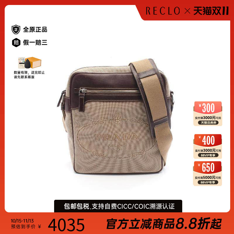 中古Prada普拉达斜挎包