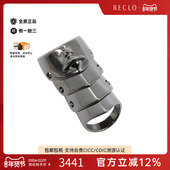 中古Vivienne Westwood薇薇安男S级99新ring戒指925银戒指黑色