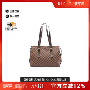 中古LV路易威登女包A级95新tote 防水帆布托特包 bag托特包涂层