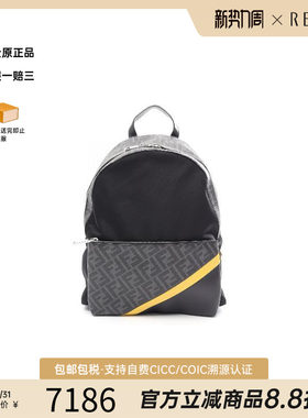 中古Fendi芬迪双肩包メンズ尼龙
