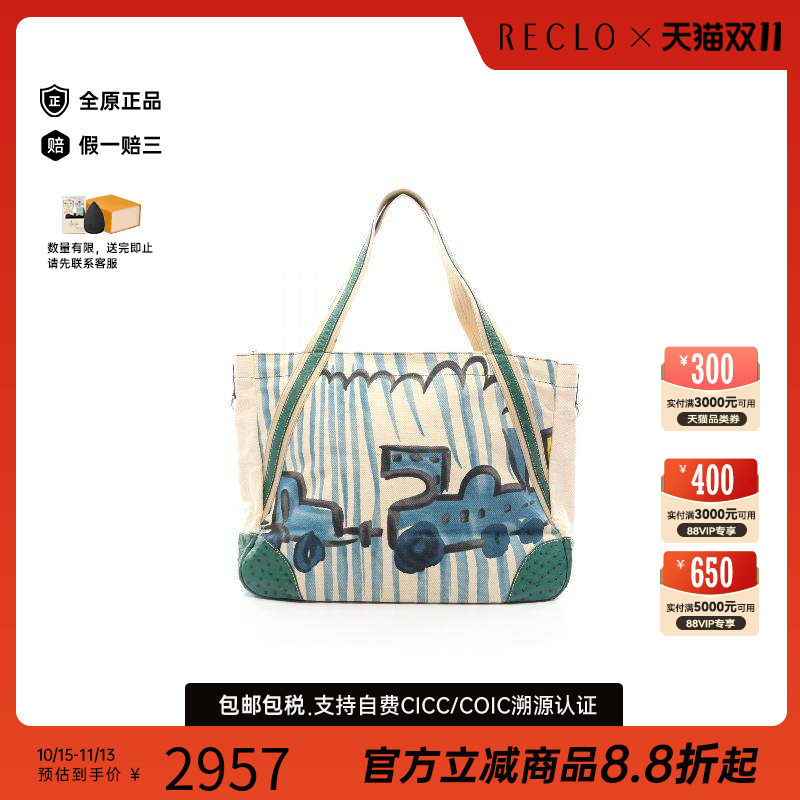 中古Prada普拉达托特包