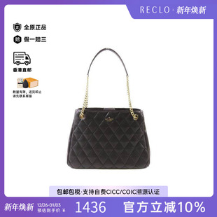 中古Kate bag肩包牛皮单肩包 Spade凯特丝蓓女包A级95新Shoulder