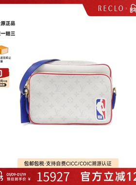中古LV路易威登通用95新LVxNBA Nile Messenger Bag 2021CR单肩包